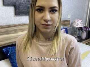 Blonddwomann