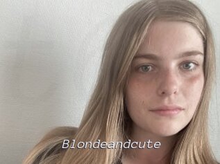 Blondeandcute