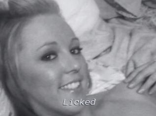 Licked
