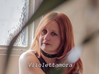 Viiolettamora