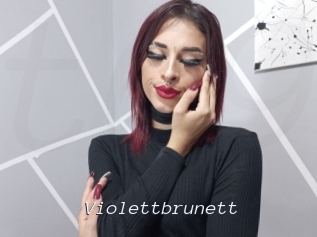 Violettbrunett